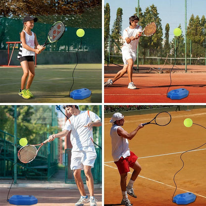 Tennis Trainer Rebound Ball Solo Tennis Training Equipment Self Tennis Pracitce